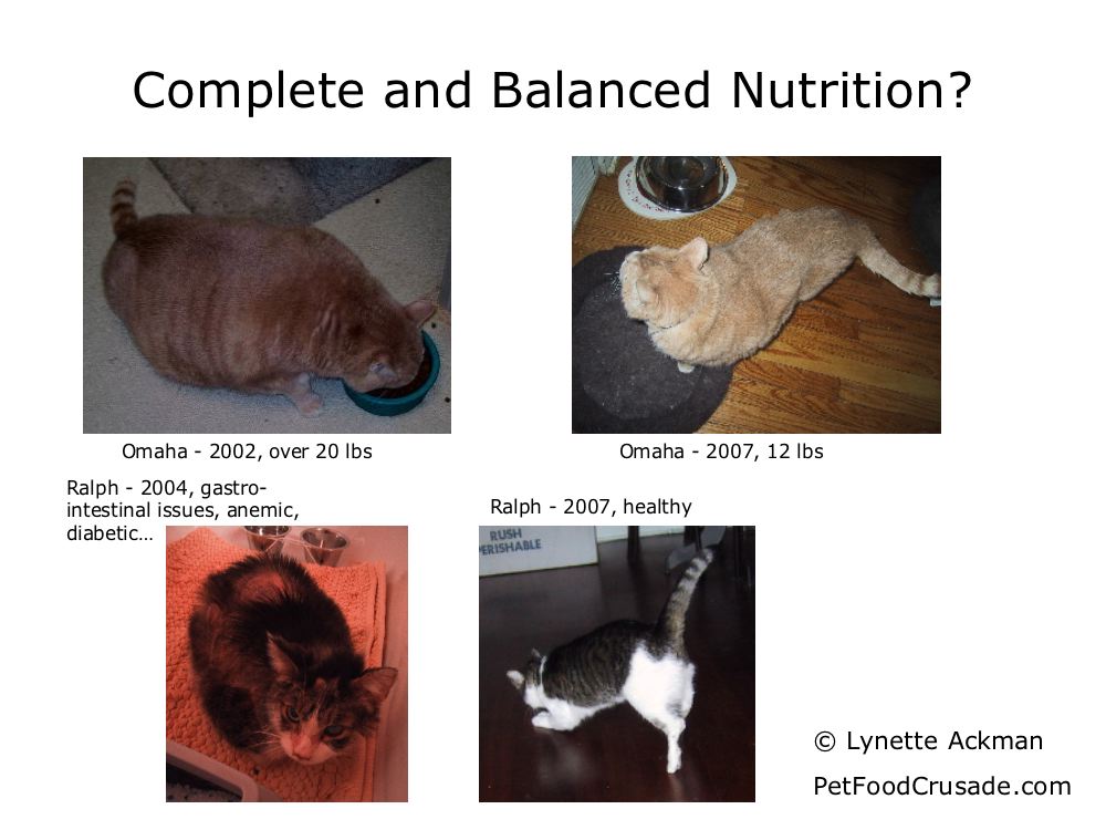 COMPLETE AND BALANCED NUTRITION?